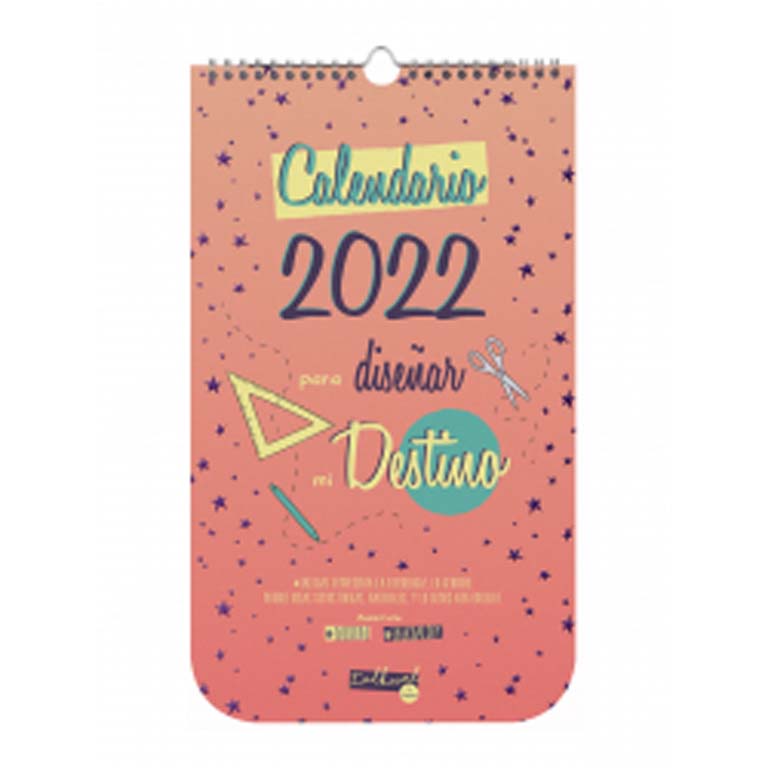 CALENDARIO FINOCAM PARED TALKUAL 2022 21X36,4 X5 MM.