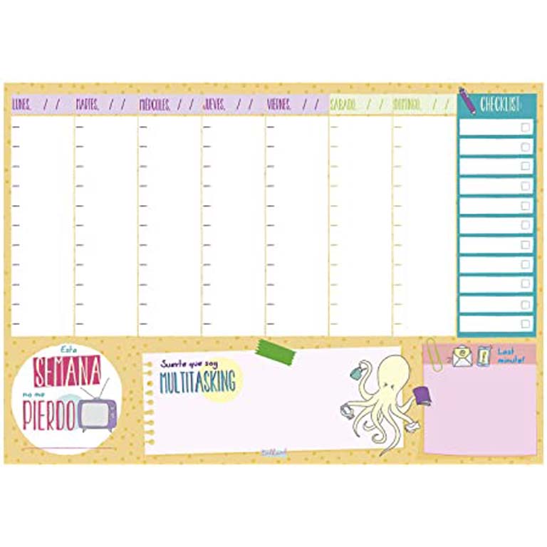 PLANIFICADOR  FINOCAM SEMANAL PERSONAL TALKUAL PRO A4