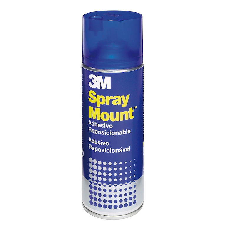 PEGAMENTO ADHESIVO EN SPRAY PARA MONTAJE SPRAY MOUNT 400ML