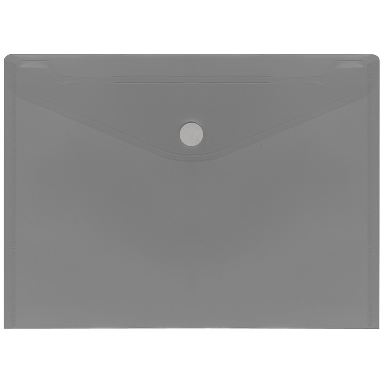 CARPETA PLUS OFFICE DOSSIER VELCRO POLIPROPILENO SOBRE 235X325 MM. APAISADO COLOR GRIS