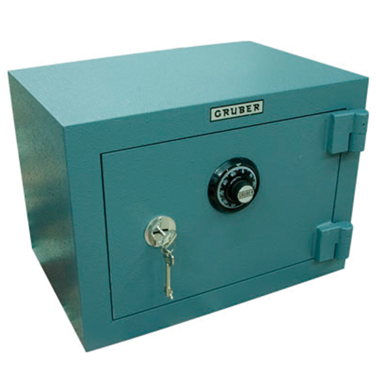 CAJA FUERTE GRUBER CHAPA DE ACERO C-33 21L
