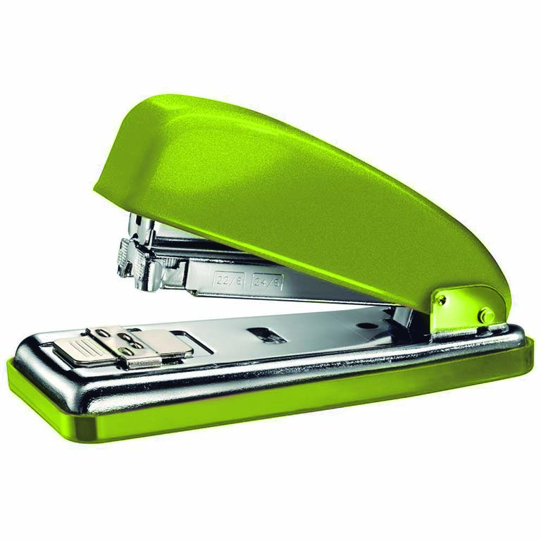 GRAPADORA SOBREMESA PETRUS 226C WOW METALICA COLOR VERDE CAPACIDAD 30 HOJAS