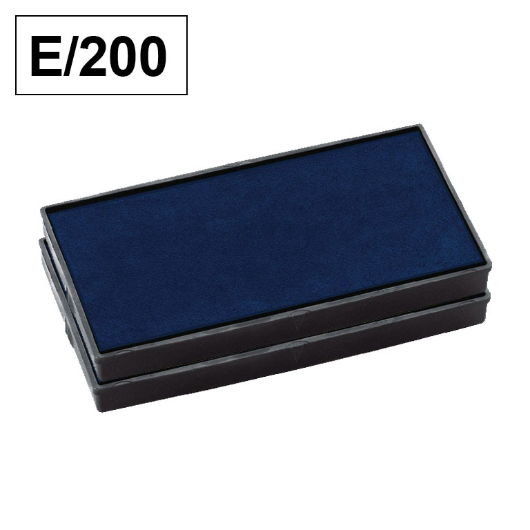 ALMOHADILLA COLOP E/200 PARA PRINTER RECTANGULAR S200 AZUL