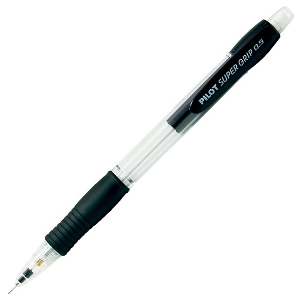 PORTAMINAS PILOT H-185 SUPER GRIP NEGRO