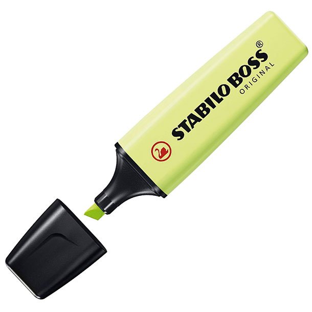 ROTULADOR MARCADOR FLUORESCENTE STABILO BOSS CHISPA DE LIMA FLUOR