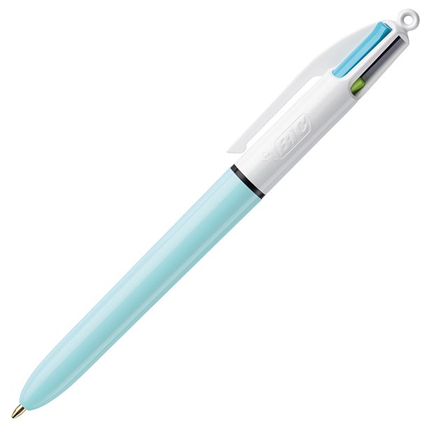 BOLÍGRAFO RETRACTIL BIC 4 COLOURS FUN COLORES PASTEL
