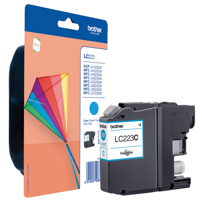 CARTUCHO INK-JET BROTHER LC223C CIAN