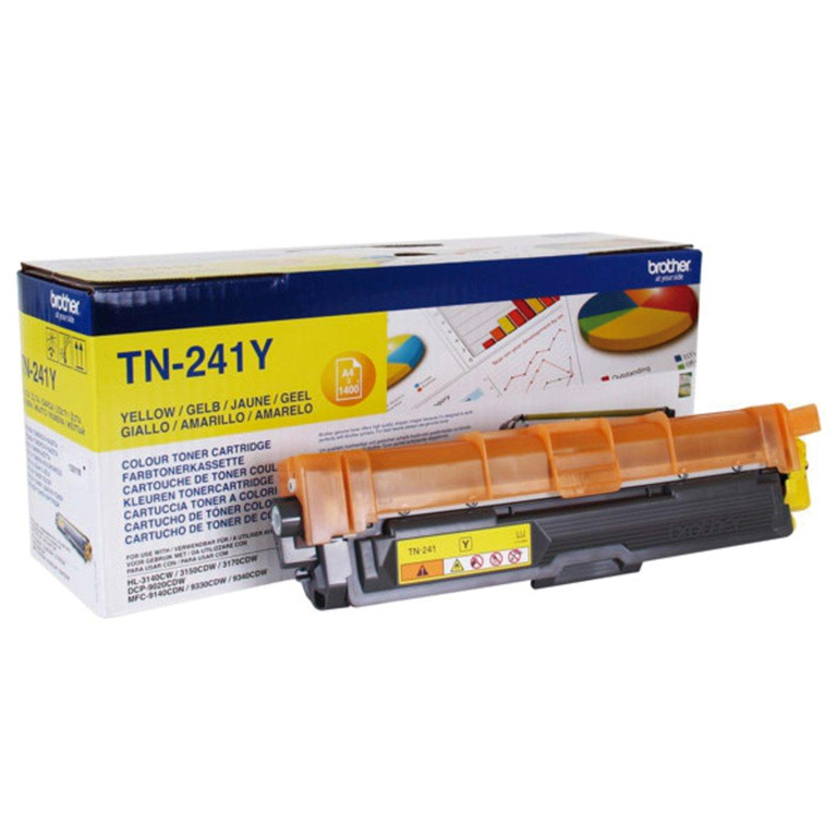 TONER LASER BROTHER TN241Y AMARILLO
