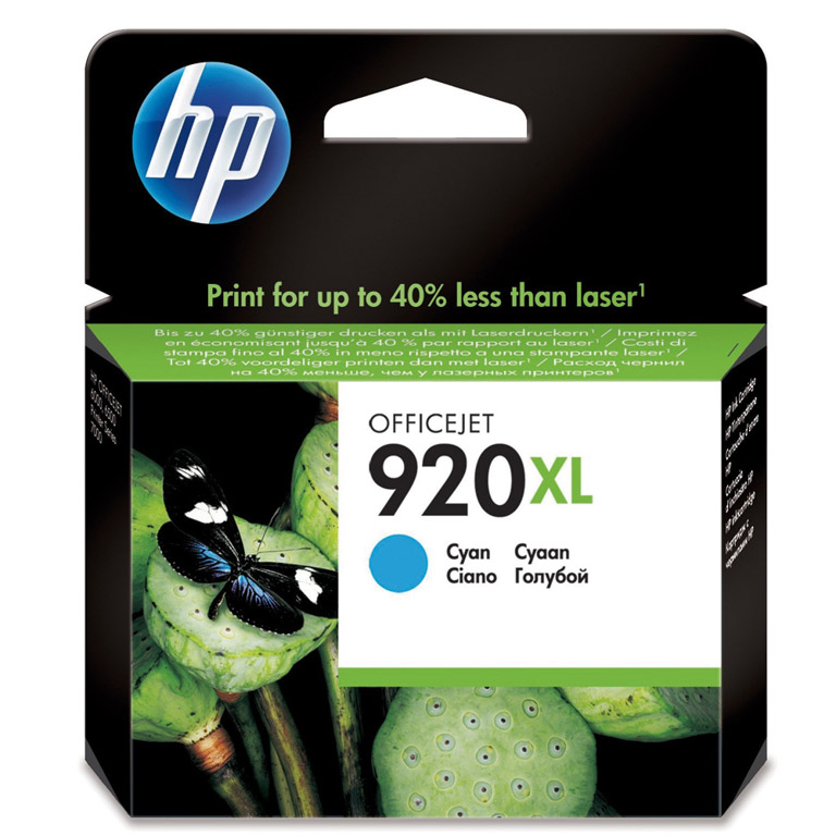 CARTUCHO INK-JET HP 920 XL CD972AE CIAN