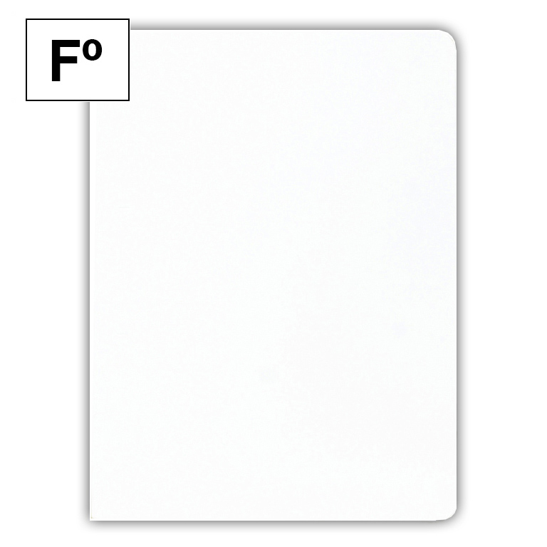 SUBCARPETA CARTULINA PLUS OFFICE FOLIO 345X230 MM 200 GRAMOS COLOR BLANCO