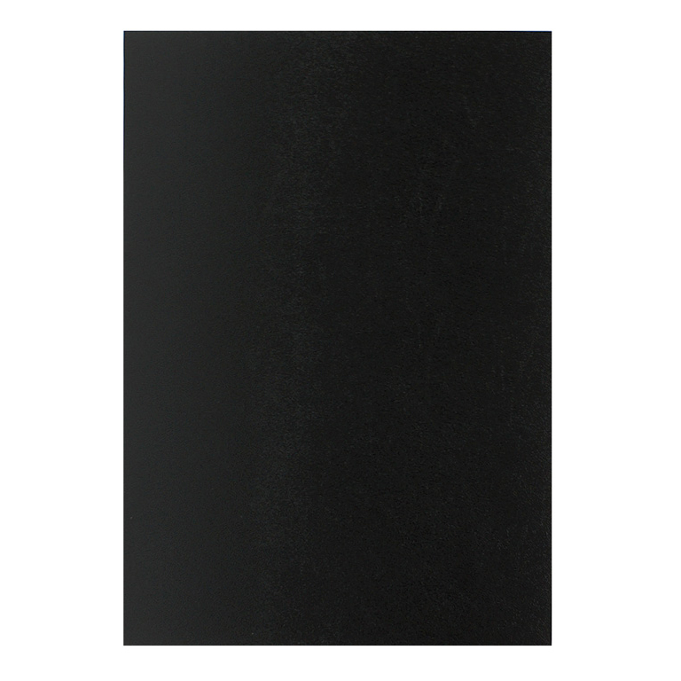 CUBIERTA ENCUADERNAR PLUS OFFICE A4 PP NEGRO OPACO 800 MICRAS 50 UNIDADES