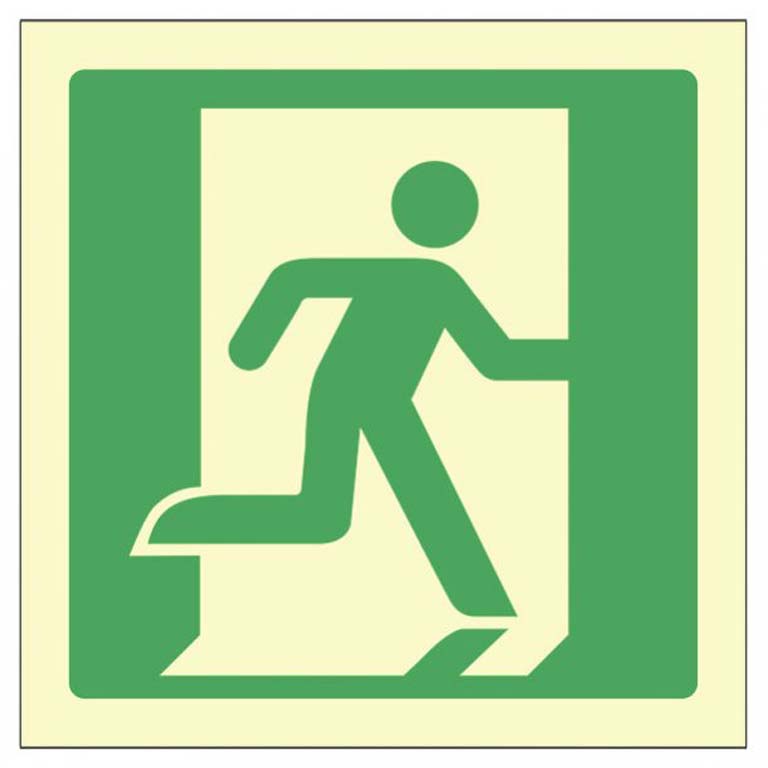 PICTOGRAMA SYS SALIDA EMERGENCIA DERECHA