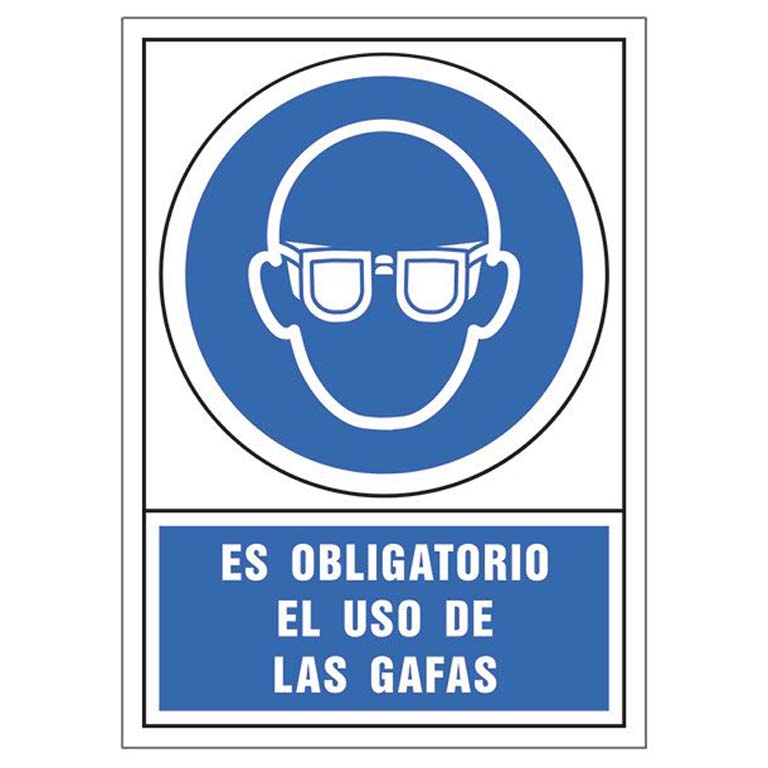 PICTOGRAMA SYS OBLIGATORIO USO GAFAS