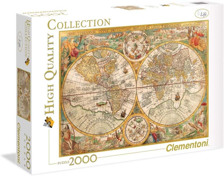 PUZZLE 2000 PIEZAS MAPA ANTIGUO