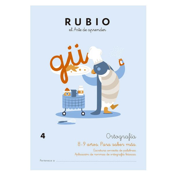 CUADERNO RUBIO ORTOGRAFÍA 4 A4