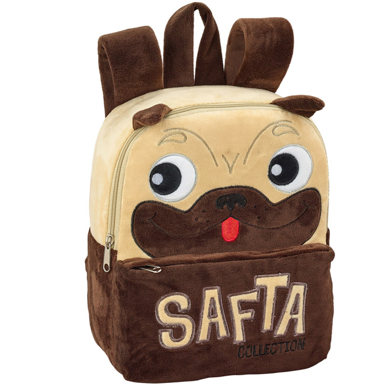 MOCHILA SAFTA PELUCHE PERRO