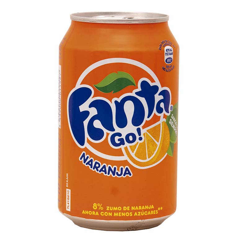 Fanta Naranja lata 33 cl