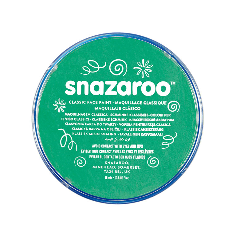 MAQUILLAJE SNAZAROO PASTILLA 75 ML VERDE